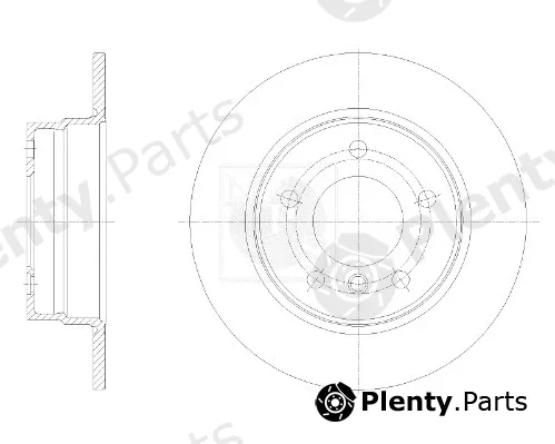 NPS B331W02 — Brake Disc