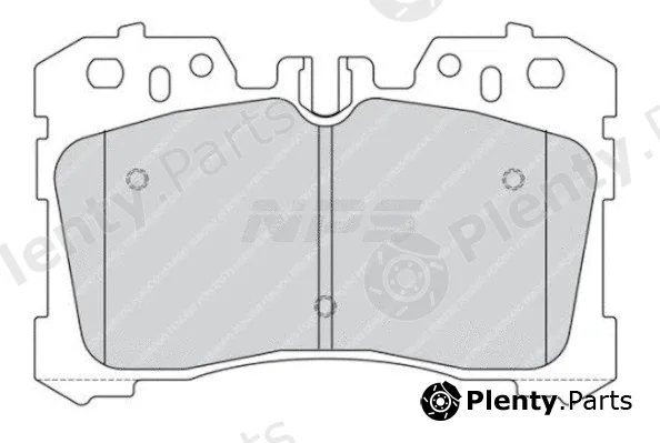 NPS T360A135 — Brake Pad Set, disc brake