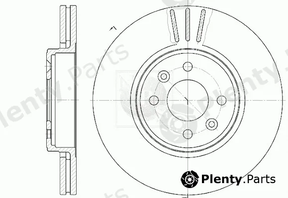 NPS R330T02 — Brake Disc