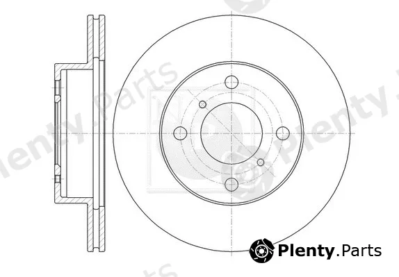 NPS S330I14 — Brake Disc