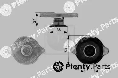 NPS M155I01 — Cap, radiator