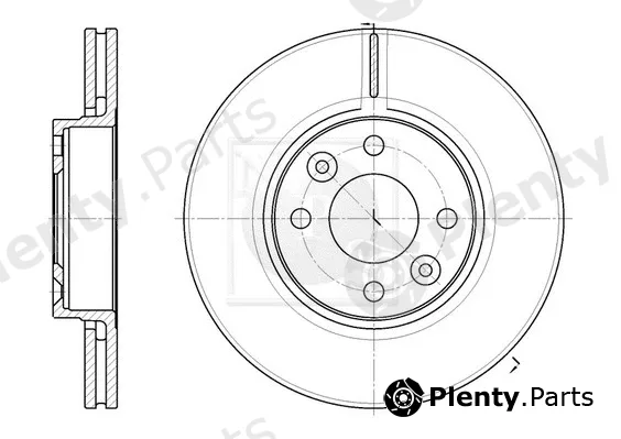 NPS N330N35 — Brake Disc
