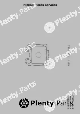 NPS T361A21 — Brake Pad Set, disc brake