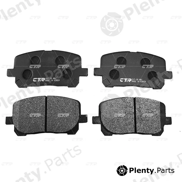 CTR GK1049 — Brake Pad Set, disc brake