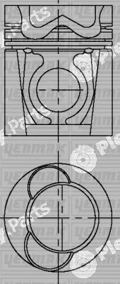 Yenmak 31-03378-000 — Piston