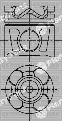 Yenmak 31-04197-000 — Piston