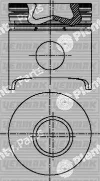 Yenmak 31-03687-000 — Piston