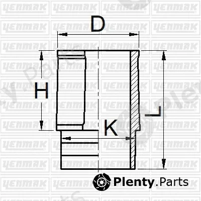 Yenmak 51-05881-000 — Cylinder Sleeve