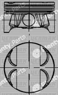 Yenmak 39-04618-000 — Piston