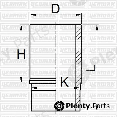 Yenmak 51-05413-000 — Cylinder Sleeve