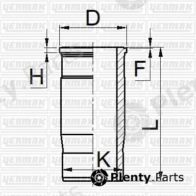 Yenmak 51-06055-000 — Cylinder Sleeve