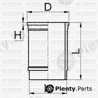 Yenmak 51-05890-000 — Cylinder Sleeve