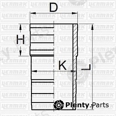 Yenmak 51-05755-000 — Cylinder Sleeve