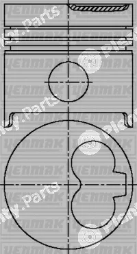Yenmak 31-03907-000 — Piston