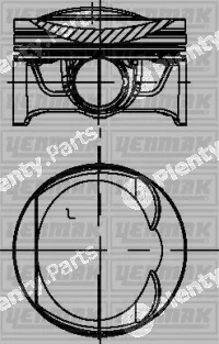 Yenmak 39-04295-000 — Piston