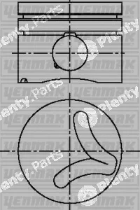 Yenmak 31-04613-000 — Piston