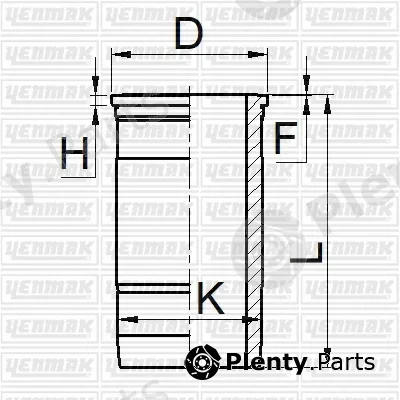 Yenmak 51-05214-000 — Cylinder Sleeve