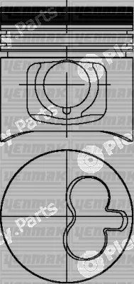 Yenmak 31-03686-000 — Piston