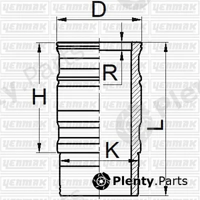 Yenmak 51-05922-000 — Cylinder Sleeve