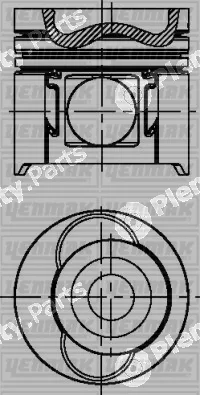 Yenmak 31-04664-000 — Piston