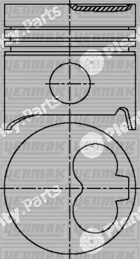 Yenmak 31-03906-000 — Piston