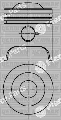 Yenmak 31-04275-000 — Piston