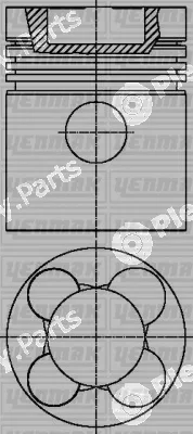 Yenmak 31-04911-000 — Piston