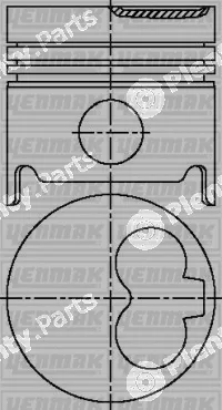 Yenmak 31-03908-000 — Piston