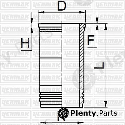 Yenmak 51-05209-000 — Cylinder Sleeve