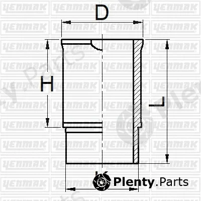 Yenmak 51-05902-000 — Cylinder Sleeve
