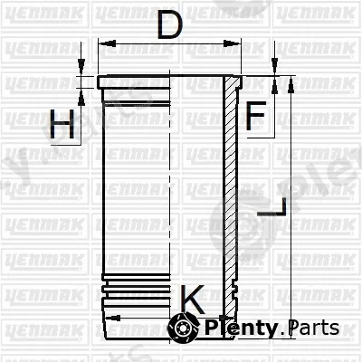 Yenmak 51-06091-000 — Cylinder Sleeve