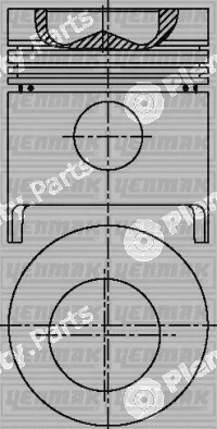 Yenmak 31-04247-000 — Piston