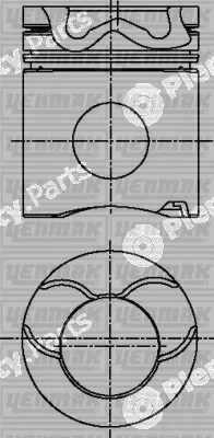 Yenmak 31-04543-000 — Piston