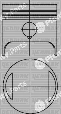 Yenmak 31-04270-000 — Piston