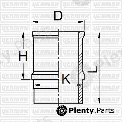 Yenmak 51-05880-000 — Cylinder Sleeve