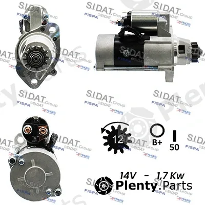 Fispa S12MH0333A2 — Starter