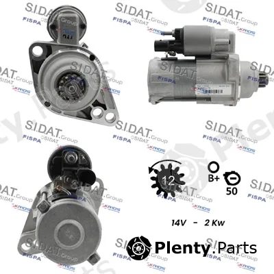 Fispa S12VA0892 — Starter