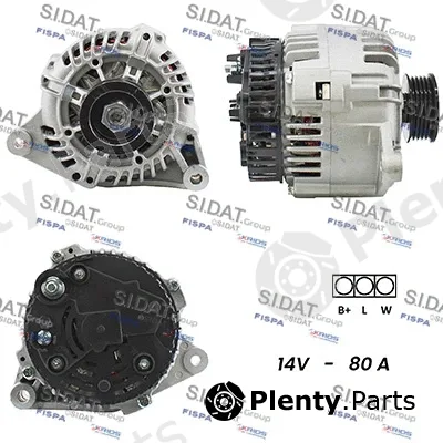 Fispa A12VA0520A2 — Alternator