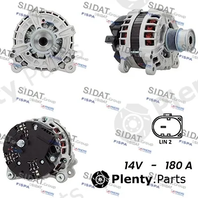 Fispa A12BH0877AS — Alternator ARMAN