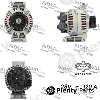 Fispa A24BH0101 — Alternator