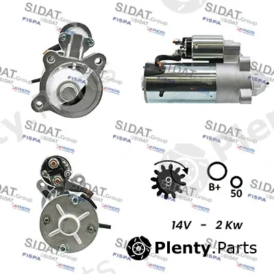 Fispa S12VS0155 — Starter