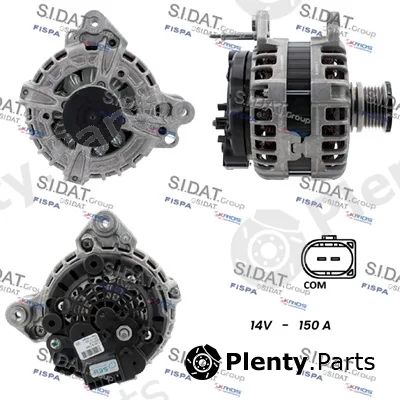 Fispa A12BH1395 — Alternator