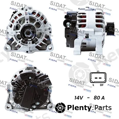 Fispa A12VA0025A2 — Alternator
