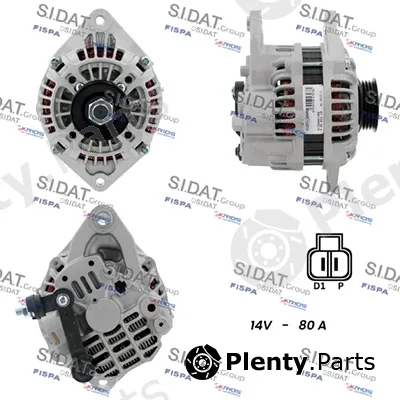 Fispa A12MH1284A2 — Alternator