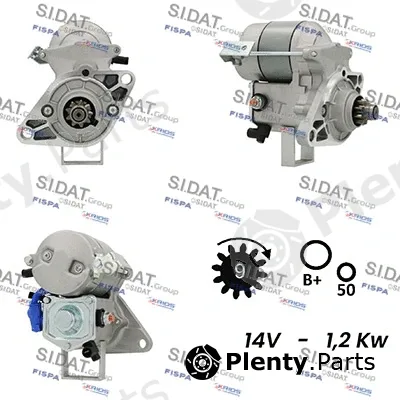 Fispa S12DE0512A2 — Starter