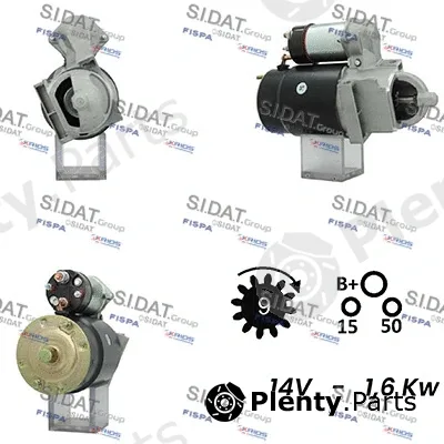 Fispa S12DR0748A2 — Starter