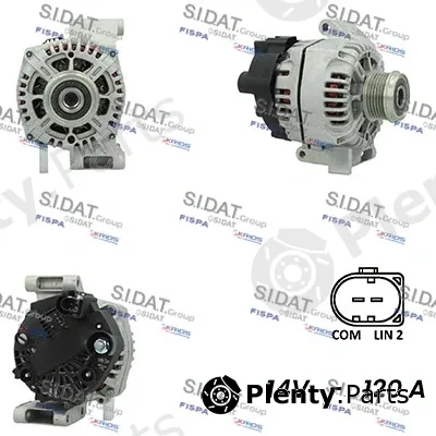 Fispa A12VA0407A2 — Alternator