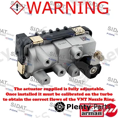 Fispa 48.1099AS — Boost Pressure Control Valve ARMAN