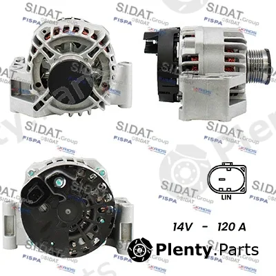 Fispa A12DE0407A2 — Alternator
