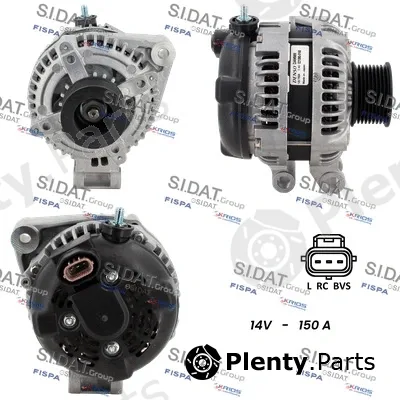 Fispa A12DE0889 — Alternator